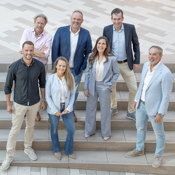 Teamfoto van de makelaars van Samen met de Makelaar